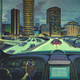 Illustration for article titled The Futuristic Superhighways of 1964 Had Glow-in-the-Dark Roads